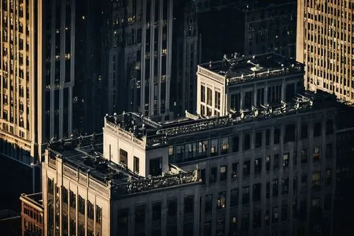 top of the rock,esb,flatiron building,above the city,roofs,midtown,metropolis,skyscrapers,vertigo,rooftops,nypl,flatiron,financial district,chicago,skyloft,rooftop,wall street,gotham,vertiginous,chrysler building,Illustration,Black and White,Black and White 33