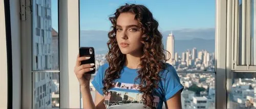 girl in t-shirt,young model istanbul,video call,a girl with a camera,viewphone,3d albhabet,woman holding a smartphone,bayan ovoo,picture in picture,ovoo,yasemin,using phone,video chat,brazilianwoman,amman,city ​​portrait,digital photo frame,video player,taking photo,haifa,Illustration,American Style,American Style 10