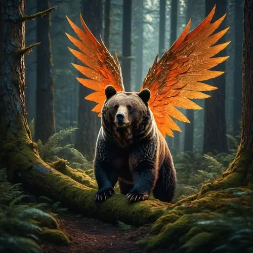 bear guardian,nordic bear,fantasy animal,pellucidar,bearlike,fantasy picture,Photography,General,Fantasy