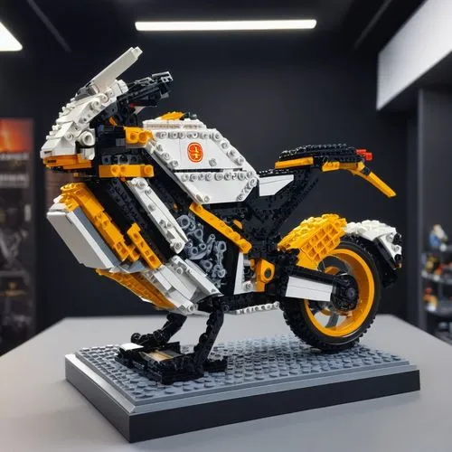 lego trailer,lego frame,lego,voxel,tiger turtle,matoran,Conceptual Art,Fantasy,Fantasy 11