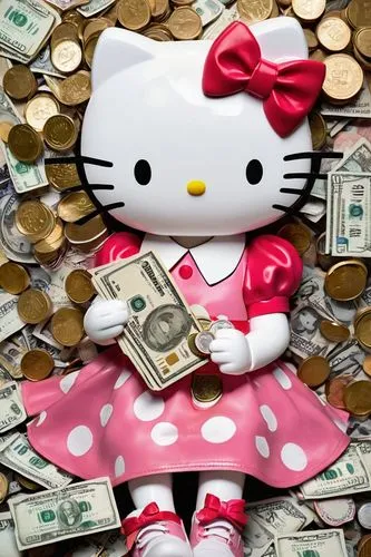 hello kitty,lucky cat,dollarize,doll cat,piggy bank,dollarization,sanrio,payola,piggybank,naira,mony,millionairess,moola,moneybox,richgirl,minirose,ahorros,treasurer,lotteries,moolah,Conceptual Art,Graffiti Art,Graffiti Art 07