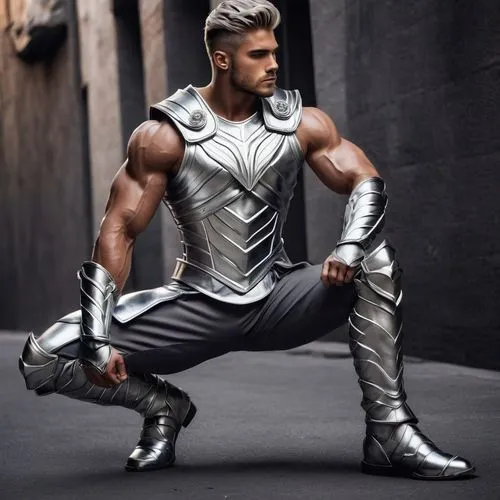 god of thunder,daken,thor,thors,quicksilver,shatterstar,polnareff,stormbreaker,steel man,silver,thorman,hemsworth,hypermasculine,atharva,thord,silvermane,armorlike,shokan,wightman,warrior pose,Photography,Documentary Photography,Documentary Photography 18