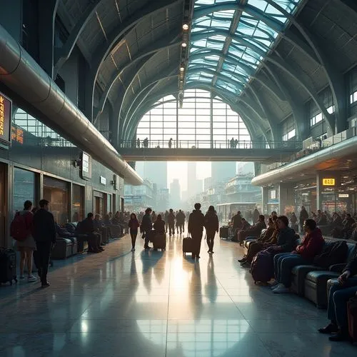 the airport terminal,concourse,euroairport,aeroports,schipol,paddington,departures,aeroport,pulkovo,heuston,airport,gatwick,airports,flughafen,eurostar,worldport,berlin brandenburg airport,french train station,passagers,concourses,Photography,General,Realistic