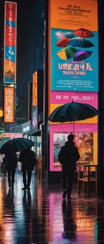 mongkok,illuminated advertising,shinjuku,time square,ikebukuro,chungking,times square,akihabara,busan night scene,monsoon banner,bladerunner,tokyo,tokyoites,shibuya,cyberpunk,neons,jongno,yonge,digital advertising,japanese umbrellas,Art,Classical Oil Painting,Classical Oil Painting 36