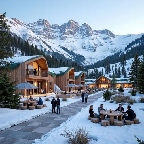 alpine restaurant,ski resort,avoriaz,lake louise,alpine style,alpine village,telluride,alpine meadows,snowbasin,arosa,jackson hole store fronts,courchevel,maroon bells,sundance,fairmont chateau lake louise,mountain huts,canmore,banff alberta,kirkwood,norquay