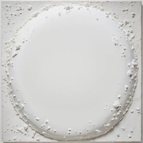 blank vinyl record jacket,wall plaster,frosted glass pane,plate full of sand,face powder,ricotta,on a white background,plaster,wall,egg white snow,ceramic hob,isolated product image,decorative plate,structural plaster,lid,circle shape frame,wall plate,circle paint,greek in a circle,dot,Photography,Documentary Photography,Documentary Photography 35