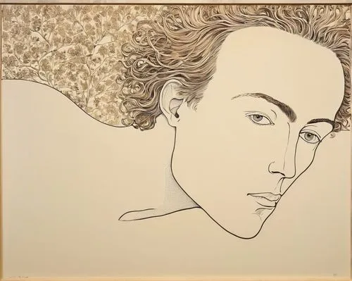 **Man,a black and white drawing of a man's face,cocteau,hillel,klimke,blumstein,dormand,cerati,blasetti,spader,klimt,hirschfeld,suzman,schiaparelli,matruschka,muszaphar,modigliani,sevigny,schoenberg,k