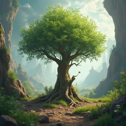 cartoon video game background,flourishing tree,celtic tree,tree of life,nature background,a tree