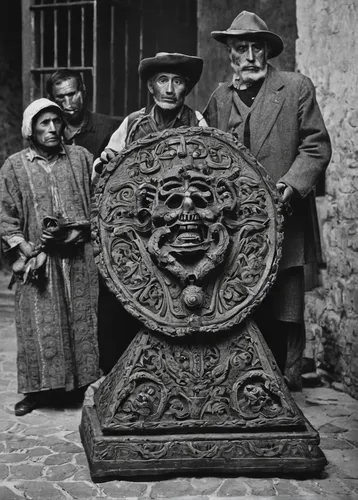 Craft a suspenseful tale in which a cursed artifact threatens the success of Monarcas Morelia.,the aztec calendar,mother and grandparents,chinese icons,stone carving,tibetan,aztecs,dharma wheel,tibeta