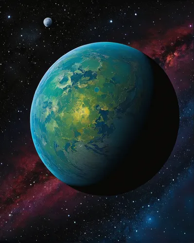 gas planet,exoplanet,planet eart,kerbin planet,earth in focus,alien planet,planet,terraforming,planet earth,space art,exo-earth,little planet,small planet,copernican world system,planet alien sky,alien world,earth,planetary system,world digital painting,orbiting,Conceptual Art,Fantasy,Fantasy 07