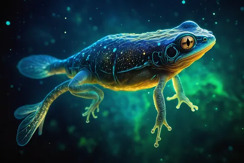 water frog,tadpole,fire-bellied toad,aglais io,water turtle,frog background,oriental fire-bellied toad,pond frog,wallace's flying frog,bull frog,pond turtle,pallet doctor fish,water creature,bioluminescence,lungless salamander,underwater fish,salamander,mole salamander,narrow-mouthed frog,cuthulu,Art,Artistic Painting,Artistic Painting 51