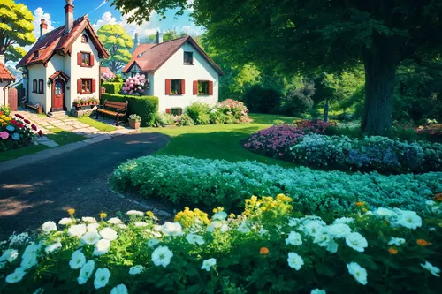 cottage garden,the garden society of gothenburg,netherlands,english garden,flower garden,home landscape,houses clipart,the netherlands,holland,landscape designers sydney,garden buildings,cottages,flow