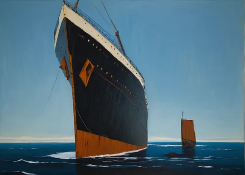 The rusted prow (bow) of the Titanic rests on the bottom of the North Atlantic.,arthur maersk,ocean liner,arnold maersk,troopship,inflation of sail,queen mary 2,shipping industry,ss rotterdam,titanic,