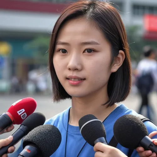 student with mic,tv reporter,samcheok times editor,journalist,sewol ferry disaster,asian,korean drama,su yan,phuquy,malaysia student,the girl's face,asian woman,newscaster,asian girl,azerbaijan azn,xiangwei,siu mei,korea,sports commentator,shuai jiao,Photography,General,Realistic