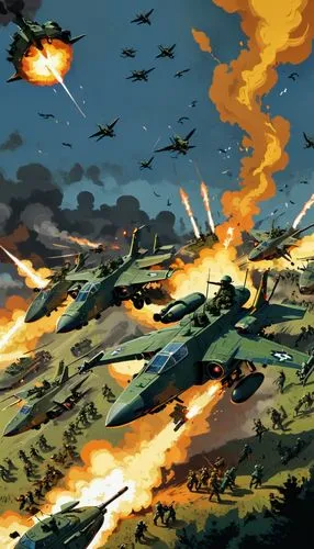 battlezone,garrison,defend,firefight,firebombers,lost in war,Illustration,American Style,American Style 09