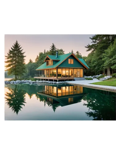 house with lake,house by the water,pool house,boathouse,new england style house,summer cottage,log home,summer house,beautiful home,boat house,the cabin in the mountains,dreamhouse,forest house,house in the mountains,water reflection,reflection in water,house in mountains,reflections in water,chalet,lodge,Photography,Documentary Photography,Documentary Photography 06