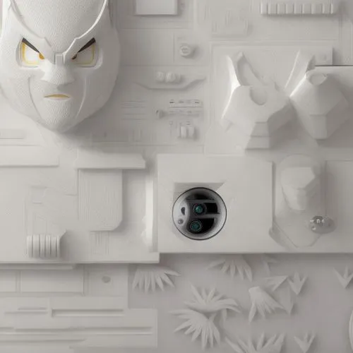 paper art,cinema 4d,white room,3d object,objects,wall plaster,porcelain,cuckoo clock,wall decoration,silver lacquer,ceramic,paper products,kitchen utensils,paper product,medical mask,kitchen paper,3d model,wall paint,from lego pieces,kitchenware,Common,Common,Natural