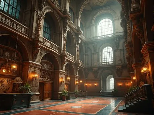 rijksmuseum,pancras,bluecoat,entrance hall,slott,kunsthistorisches museum,theed,cryengine,teylers,leadenhall,old stock exchange,royal interior,carreau,mountstuart,blackburne,ornate room,atriums,imperialis,dishonored,threadneedle,Photography,General,Realistic