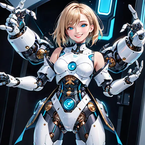 heavy object,nova,symetra,minibot,vector girl,kotobukiya,honmei choco,ixia,tracer,ai,cyborg,vector,mech,mecha,bolt-004,cyber,io,bot,rein,venera,Anime,Anime,General