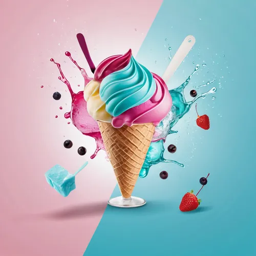 ice cream icons,neon ice cream,dribbble,colorful foil background,ice-cream,icecream,sweet ice cream,ice cream,pink ice cream,ice creams,gradient effect,frozen dessert,soft serve ice creams,french digital background,iced-lolly,ice cream cone,soft ice cream,cinema 4d,digital compositing,tutti frutti,Unique,Design,Logo Design