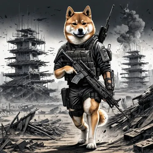 inu,shiba,shibe,shiba inu,dogecoin,tenchu,shikotan,dogmeat,shibergan,garrison,uchishiba,shib,wolstein,kintaro,sheeb,ein,tojo,foxpro,gundogmus,fukai,Illustration,Black and White,Black and White 34