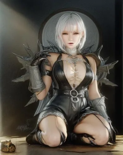 kotobukiya,3d figure,kula,angel figure,nier,yagyu,doll figure,game figure,ororo,female doll,atua,dark angel,aguilera,fallen angel,naraku,figurine,urd,black angel,drakengard,rabiatou