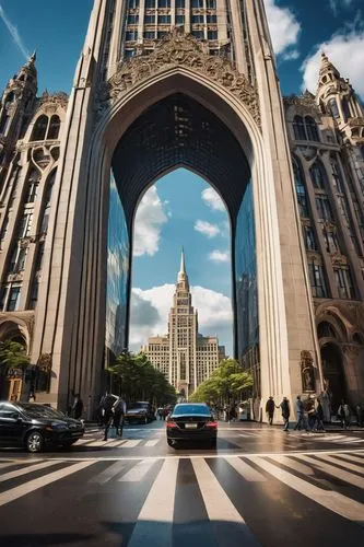 bizinsider,flatiron building,manhattan bridge,são paulo,macau,macao,ethekwini,city gate,harbin,flatiron,habtoor,habana,paulista,porto alegre,portocarrero,chrysler building,three centered arch,maputo,new york streets,bridge arch,Conceptual Art,Daily,Daily 20