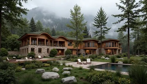 house in the mountains,house in mountains,chalet,the cabin in the mountains,forest house,log home,luxury property,luxury home,beautiful home,log cabin,house in the forest,landscaped,dreamhouse,amanresorts,lefay,3d rendering,secluded,pool house,cabins,ahwahnee