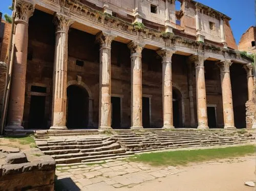 trajan's forum,roman forum,coliseo,forum romanum,capitolium,the forum,ancient rome,forum,capitalia,capitoline hill,fori imperiali,foro romano,ruinas,ephesus,capitoline,roman ruins,canonum,pompeiian,colonnaded,gladiatorial,Illustration,Retro,Retro 24