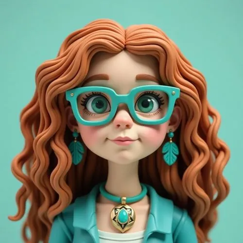 cute cartoon character,trelawney,redhead doll,dollfus,librarian,merida