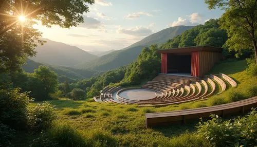 tulou,amphitheater,open air theatre,amphitheatre,amanresorts,fallingwater,goetheanum,house in the mountains,rivendell,winding steps,naboo,futuristic architecture,earthship,ancient theatre,tungsha,ecotopia,svizzera,tomorrowland,house in mountains,theater stage,Photography,General,Realistic