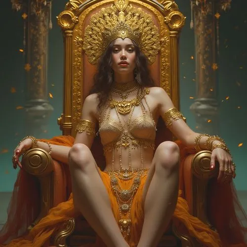 cleopatra,throne,the throne,estess,priestess,queen cage