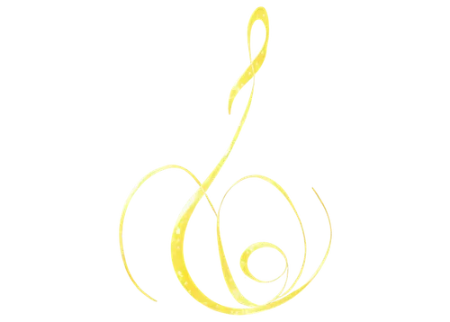 treble clef,ball (rhythmic gymnastics),trebel clef,ribbon (rhythmic gymnastics),eighth note,solar plexus chakra,musical note,rope (rhythmic gymnastics),hoop (rhythmic gymnastics),yellow bell,music note,f-clef,purity symbol,lyre,musical notes,pregnant woman icon,calligraphic,clef,abstract gold embossed,music notes,Illustration,Abstract Fantasy,Abstract Fantasy 04