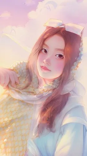 hanbok,solar,soft pastel,daydream,sewol ferry,digital painting,world digital painting,白斩鸡,portrait background,fantasy portrait,3d fantasy,sun bride,bright sun,mystical portrait of a girl,pastel colors