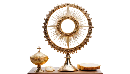 monstrance,eucharistic,reliquaries,parabolic mirror,eucharist,carmelite order,catholicon,catechetics,holy communion,decorative plate,uttermost,reliquary,dressing table,decorative frame,ciborium,circular ornament,doulton,thurible,salver,miroir,Illustration,Paper based,Paper Based 06