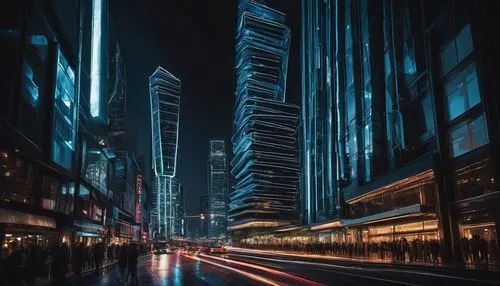 guangzhou,dubai marina,makati,shanghai,dubai,city at night,cybercity,klcc,jbr,vdara,dubia,ctbuh,paulista,metropolis,ortigas,hypermodern,long exposure,light trails,urban towers,futuristic architecture,Photography,Black and white photography,Black and White Photography 11