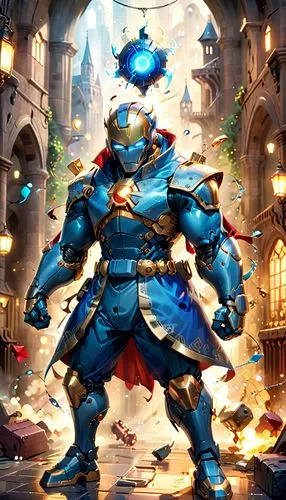 paladin,knight festival,cg artwork,art bard,fantasy warrior,dane axe,ora,scales of justice,dodge warlock,castleguard,magistrate,centurion,goki,knight armor,iron mask hero,figure of justice,god of thunder,knight,fantasia,coral guardian,Anime,Anime,Cartoon