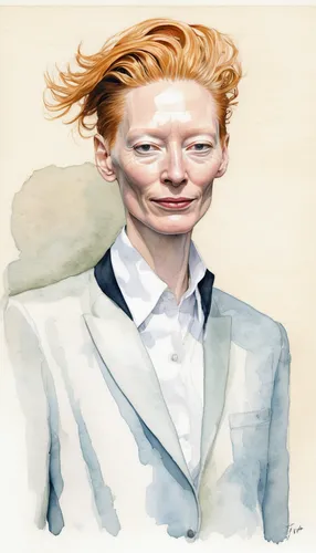 tilda,david bowie,gingerman,kooikerhondje,ginger rodgers,woman in menswear,portrait of christi,cd cover,ginger,beaker,redheaded,lilian gish - female,a wax dummy,pat,ed-deir,eurythmics,ginger root,portrait of a woman,pferdeportrait,transparent image,Illustration,Paper based,Paper Based 26