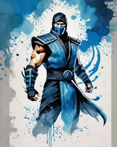 kitana,subzero,raziel,kuei,kombat,mkx,blue demon,xiahou,kenshi,jango,garrison,kendo,scorpion,aegeus,kabal,haggar,hanzo,sanada,shadowpact,elkan,Illustration,Vector,Vector 01