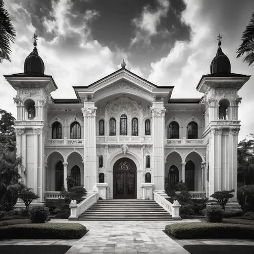 silliman,nunciature,bolkiah,istana,darussalam,patriarchate,seminaries,collegiate basilica,convent,orphanage,rajbari,grand master's palace,angelicum,house of prayer,supreme administrative court,western architecture,alsammarae,dolmabahce,archdiocese,santuario,Photography,Black and white photography,Black and White Photography 08