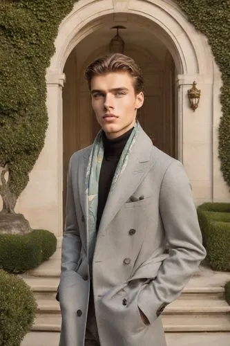 men's suit,aristocrat,the suit,wedding suit,navy suit,overcoat,menswear,valentino,male model,formal guy,suit of spades,vanity fair,gentlemanly,businessman,men's wear,formal wear,frock coat,business man,bolero jacket,suit trousers,Photography,Realistic