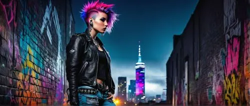 punk design,punk,mohawk hairstyle,streampunk,mohawk,cyberpunk,cd cover,fashion street,city trans,3d background,colorful city,digiart,creative background,background colorful,dusk background,superhero background,mobile video game vector background,stylograph,digital compositing,city ​​portrait,Art,Artistic Painting,Artistic Painting 33