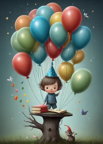 little girl with balloons,red balloon,balloon,happy birthday balloons,baloons,colorful balloons,corner balloons,kids illustration,balloons,blue balloons,ballooning,ballon,birthday balloons,balloon trip,red balloons,balloons flying,birthday balloon,balloon head,balloons mylar,balloon with string,Illustration,Realistic Fantasy,Realistic Fantasy 17