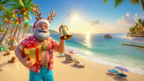 santa claus at beach,christmas on beach,travelocity,christmas island,hinga,christmasbackground,north pole,claus,st claus,christmas trailer,santa clause,christmas background,margaritaville,santaji,santa claus,santaland,christmas wallpaper,father christmas,christmas santa,gnomeo