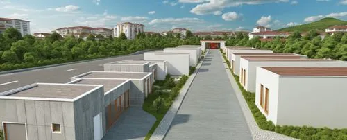 residencial,new housing development,prefabricated buildings,townhomes,ecovillages,europan,Photography,General,Realistic