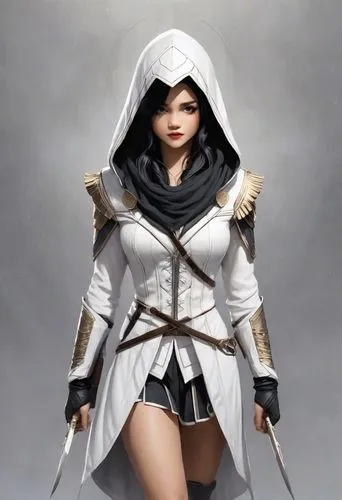 lumidee,lilandra,derivable,shadrake,female warrior,assassin,Digital Art,Classicism