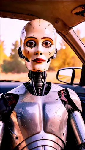 autonomous driving,cybernetics,autonomous,drive,droids,artificial intelligence,robotic,humanoid,fallout4,droid,elle driver,woman in the car,robots,robot,chatbot,robotics,anthropomorphized,soft robot,valerian,autome,Illustration,Black and White,Black and White 03