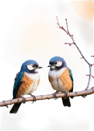 bird couple,birds on a branch,songbirds,baby bluebirds,birds on branch,bird painting,swallows,eastern bluebird,humming bird pair,love bird,parrot couple,garden birds,bird robins,western bluebird,passerine parrots,small birds,i love birds,blue wren,love birds,blue birds and blossom,Art,Classical Oil Painting,Classical Oil Painting 37