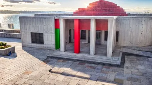 add colour to building,k13 submarine memorial park,maldives mvr,cubic house,pilgrimage chapel,mausoleum,cube stilt houses,national cuban theatre,national monument,world war i memorial,world war ii mem