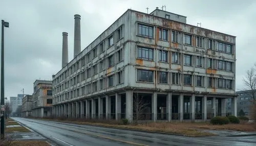 thyssenkrupp,old factory building,industrial building,plattenbau,biozentrum,maschinenfabrik,sanatoriums,waggonfabrik,fabrika,fabrik,autostadt wolfsburg,old factory,ludwig erhard haus,czarnuszka plant,biotechnology research institute,politecnico,abandoned factory,technopolis,empty factory,pripyat,Photography,General,Realistic